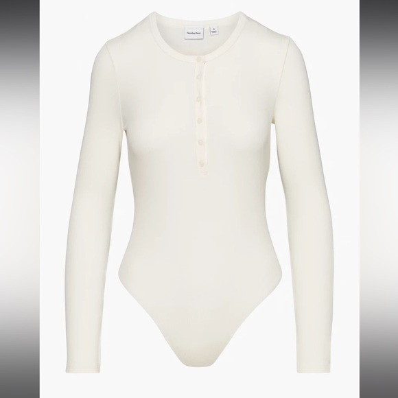 Aritzia Long Sleeves Bodysuit Size Small - Picture 2 of 6